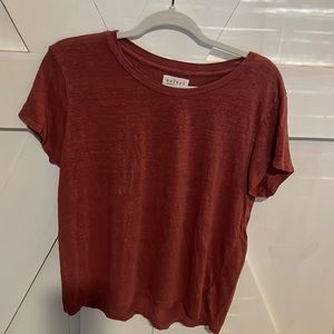 Velvet by Graham and Spencer linen tshirt
